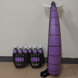 Drake for a day, kiddie sized tail and pawbs