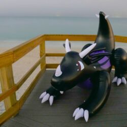 Drakie Pouncing Dragon Ride-On